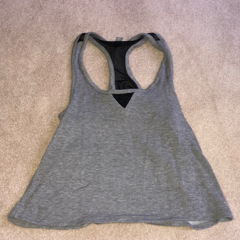 Mesh workout tank top